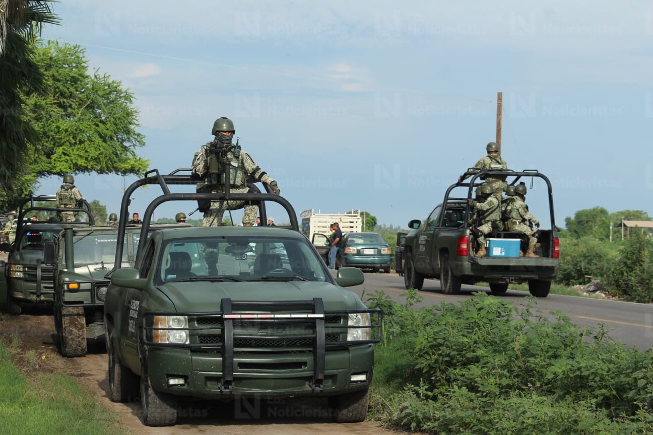 Militares en homicidio en Lo de Sauceda en Navolato