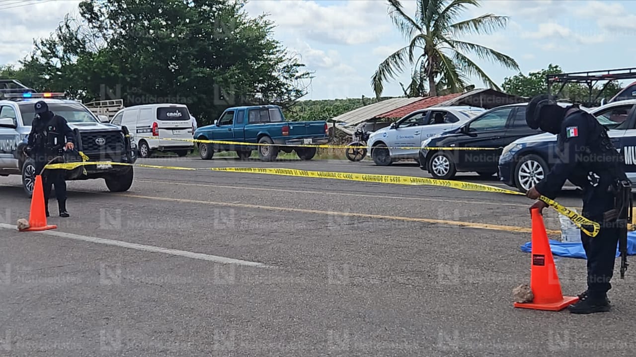 Muere motociclista en Navolato, al parecer fue ejecutado