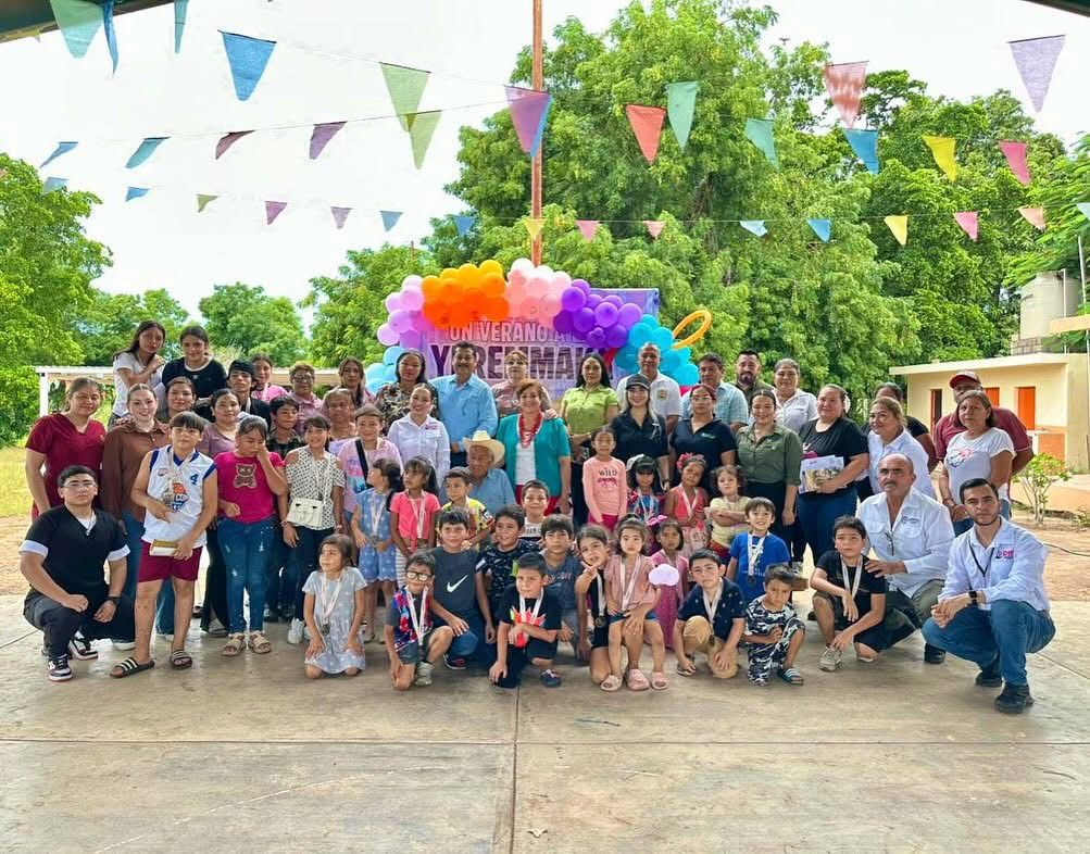 Ofrecen a niños indígenas de San Luciano Angostura un verano a la Yeremmaka