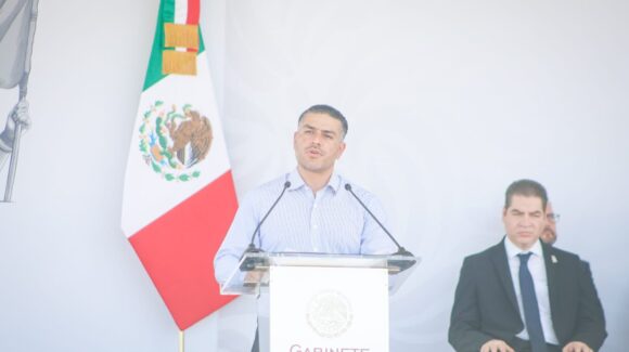 En agosto, el promedio diario de homicidios se redujo de 5.9 a 3.6 en Sinaloa: Harfuch durante entrega de patrullas