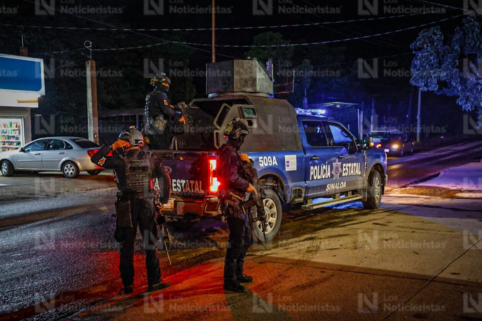 Operativo en Loma de Rodriguera en Culiacán