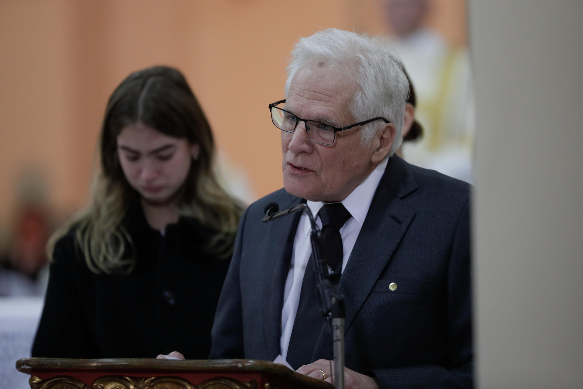 padre del fallecido senador y precandidato presidencial Miguel Uribe Turbay, Miguel Uribe Londoño,