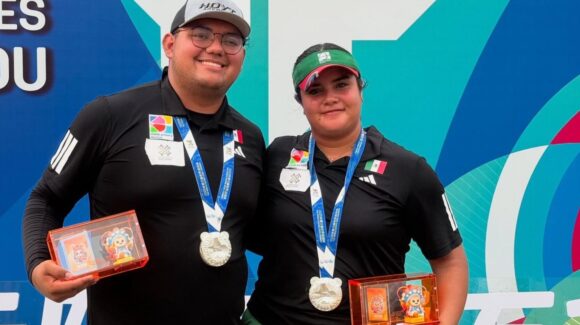 ¡Primera medalla! México gana plata en Tiro con Arco de los Juegos Mundiales Chengdu 2025