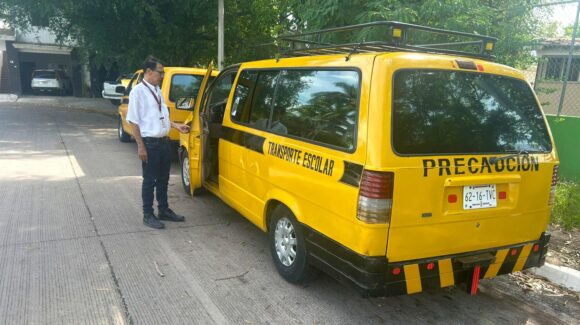 Transporte escolar de Salvador Alvarado, Sinaloa, listo para el regreso a clases; solo tres unidades brindarán el servicio