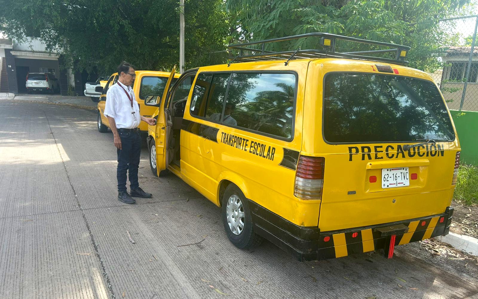 Revisión de VyT al transporte escolar