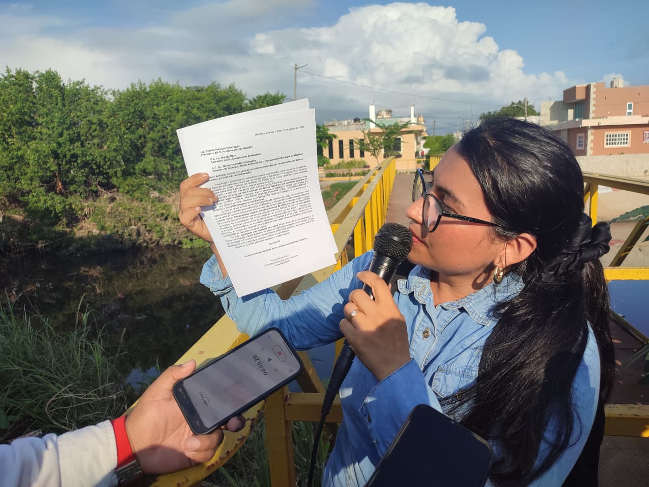 Se manifiestan en el arroyo Jabalines de Mazatlán por impacto a la flora tras inundaciones