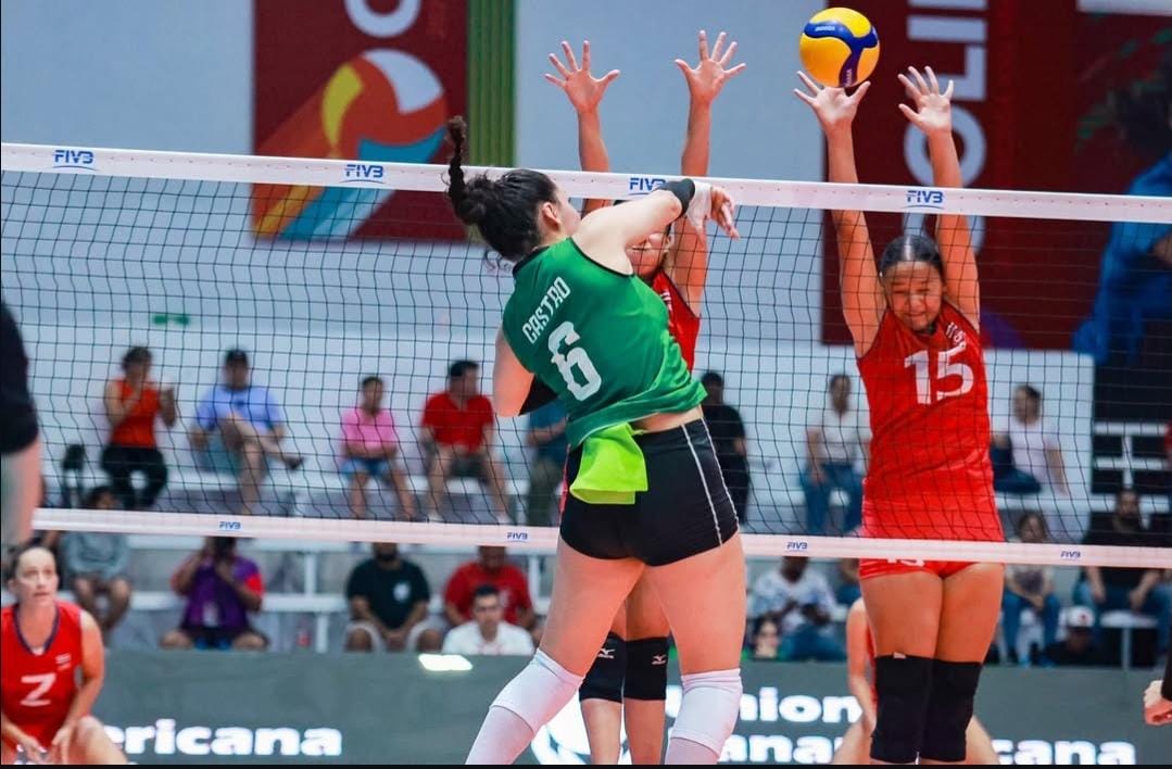 Sinaloense Grecia Castro destaca con México en inicio de Copa Panamericana de Voleibol 2025