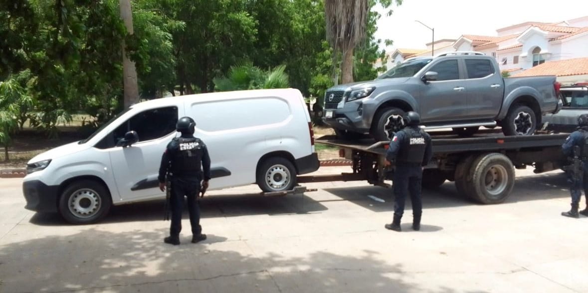 Son 5 carros y una moto, lo recuperado en distintos operativos al norte de Culiacán