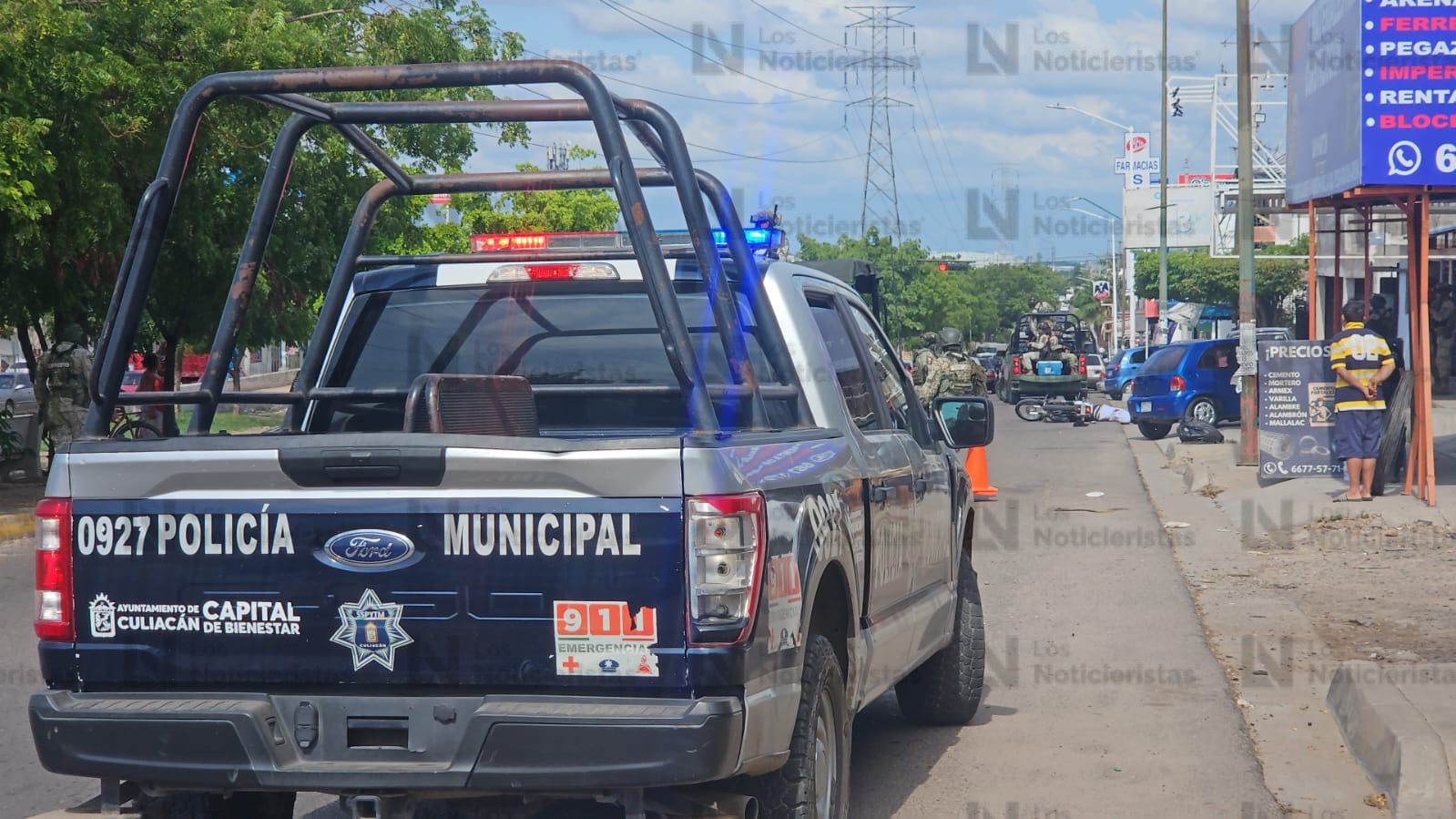 Tras persecución ejecutan a motociclista al sur de Culiacán