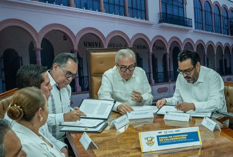 UAS y Ayuntamiento de Culiacán firman convenio de colaboración