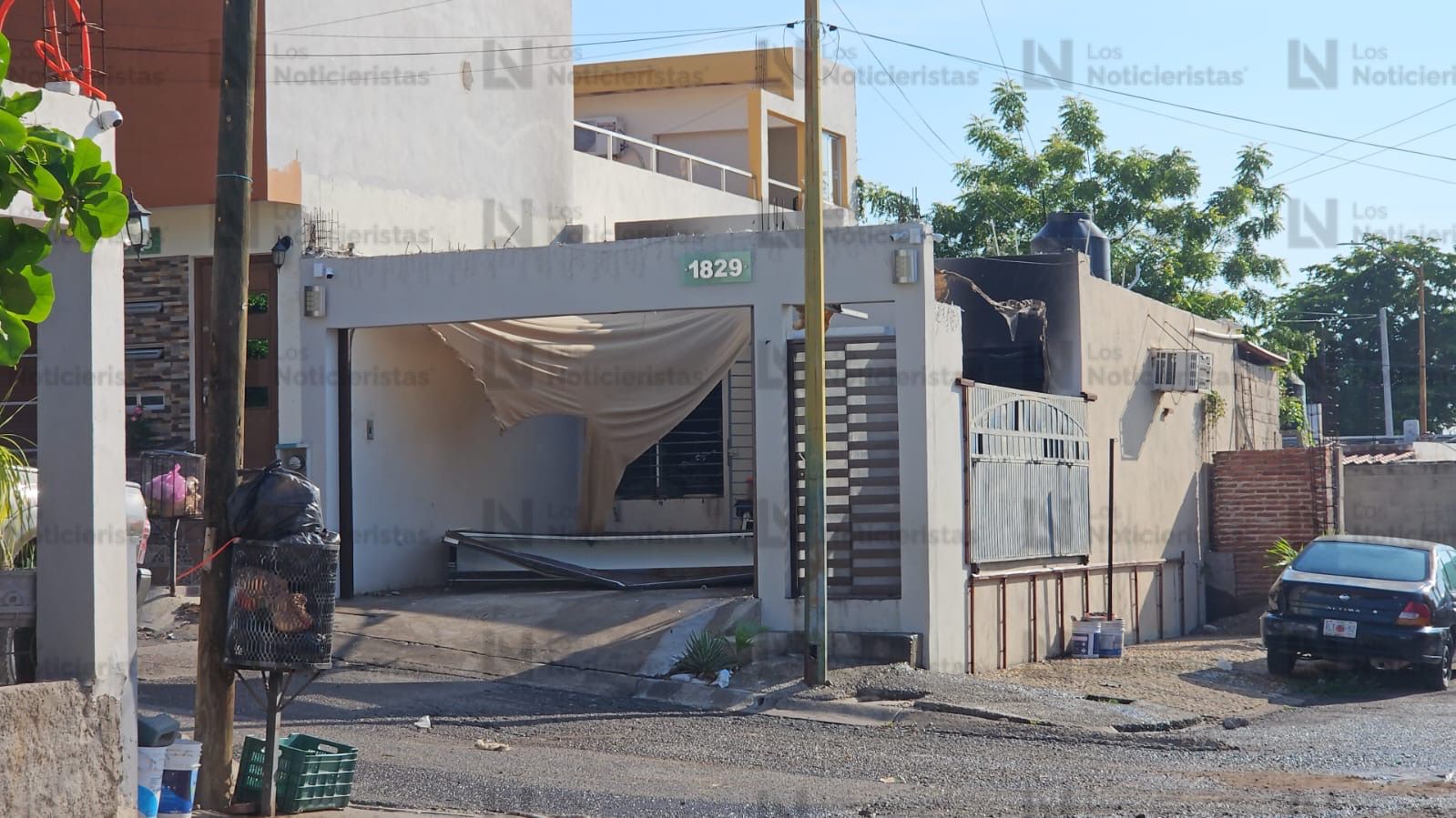 Vandalizan vivienda al sur de Culiacán, no hay lesionados