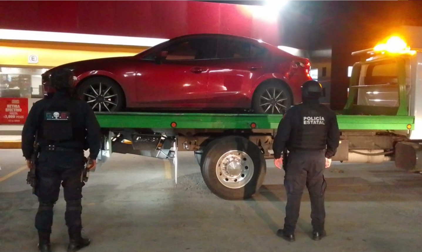 Vehículos asegurados en Culiacán, dos con reporte de robo