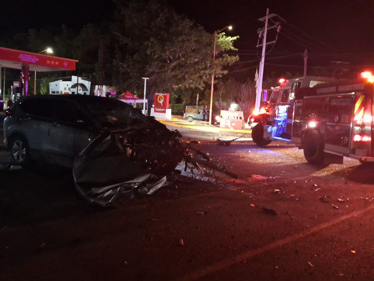 Accidente en Angostura