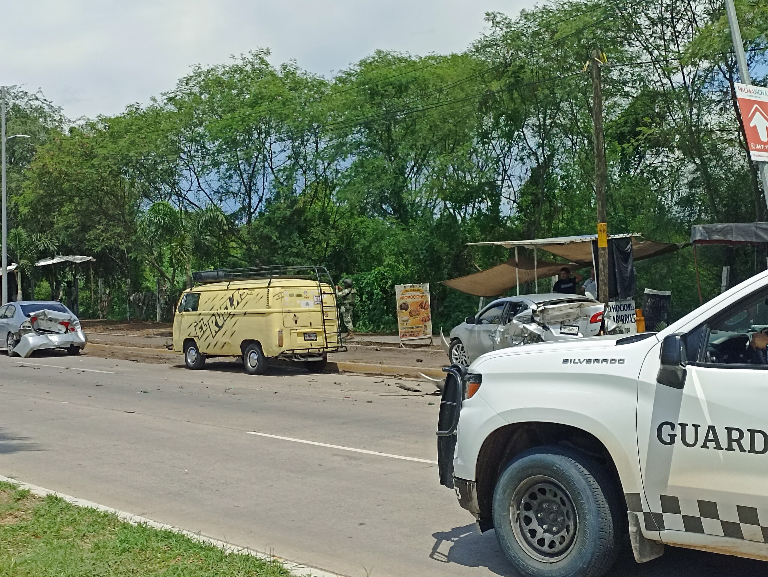 accidente de militares tras persecucion en culiacan lugar