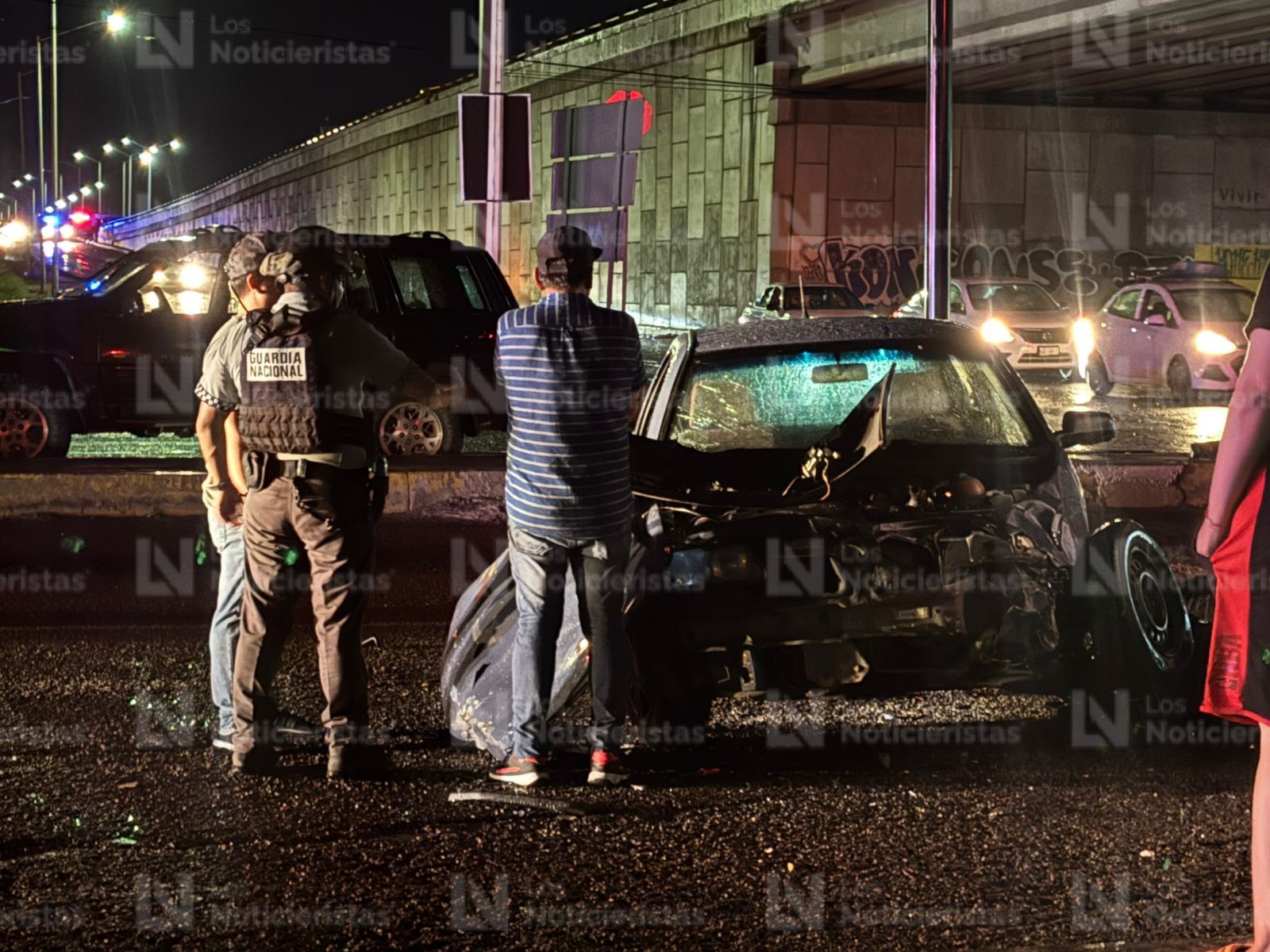 Accidente de tránsito deja dos heridos al sur de Culiacán