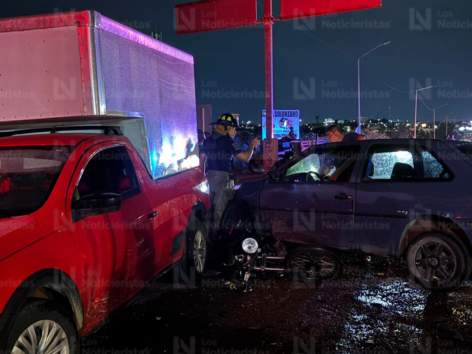 Accidente de tránsito deja dos heridos al sur de Culiacán
