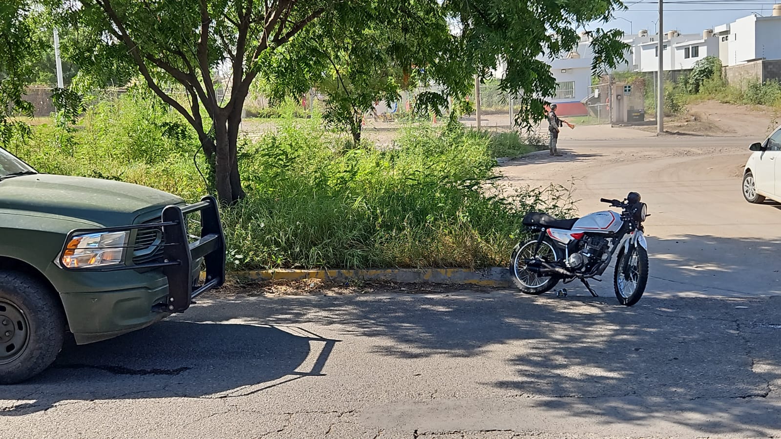Choque al sur de Culiacán