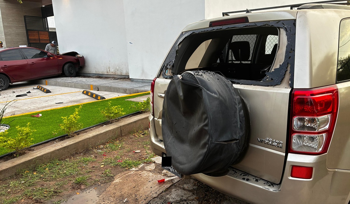 Fuerte choque dejó dos lesionados en Los Mochis