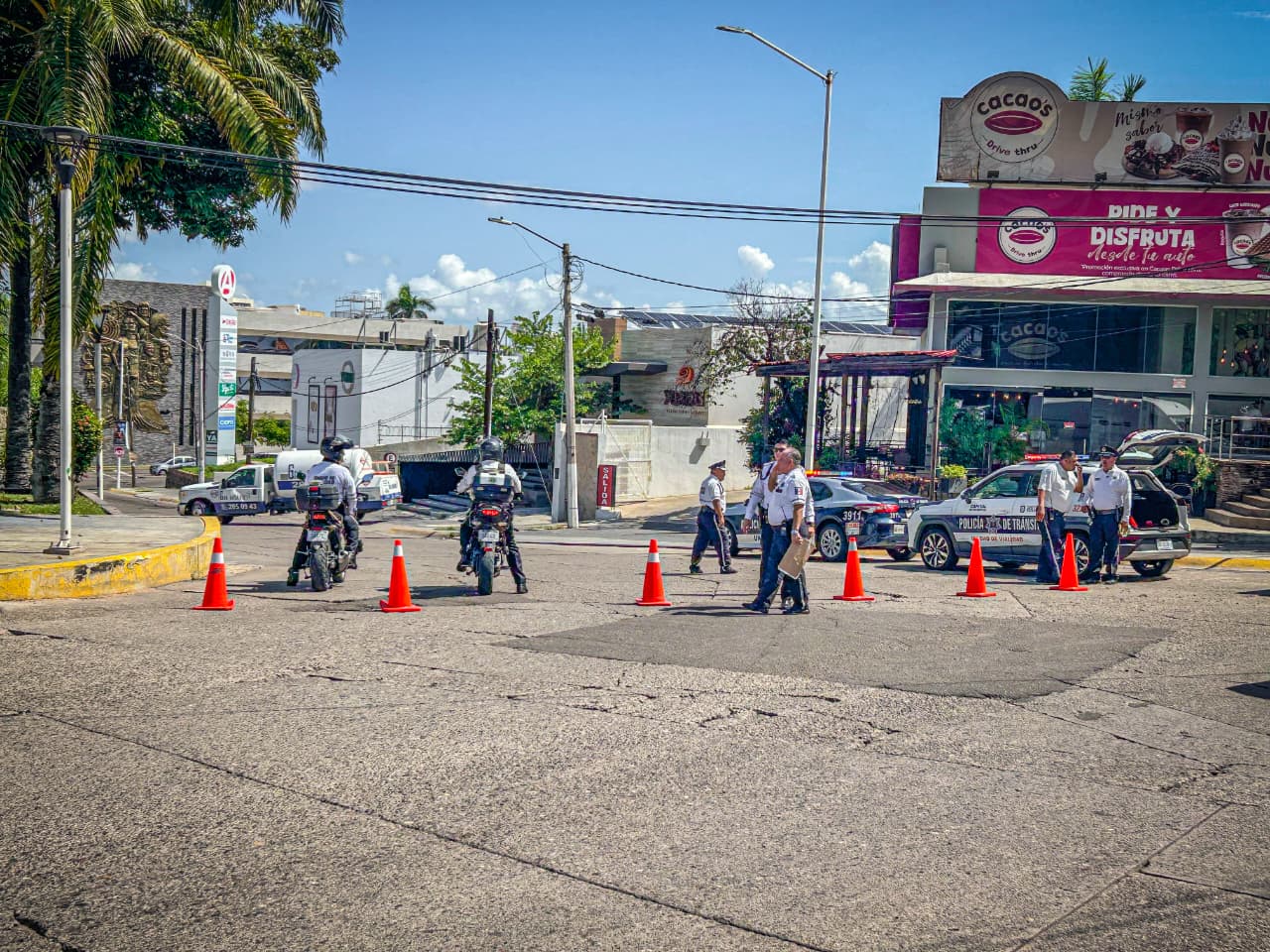 Agentes de Tránsito Municipal cuidan vialidad