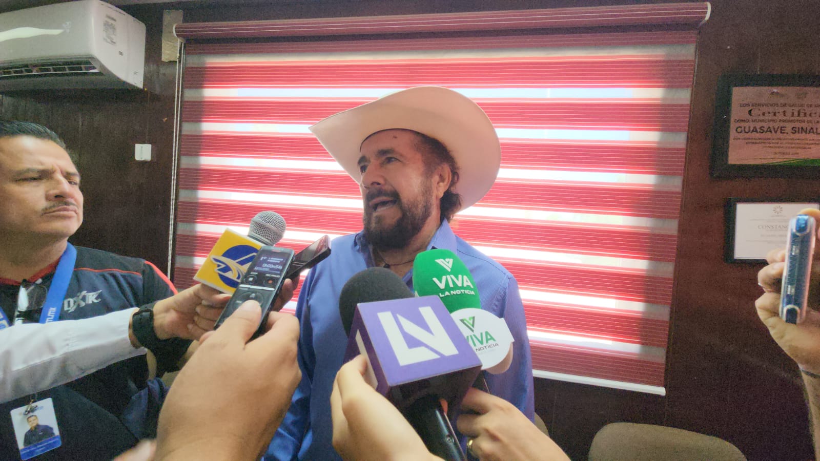 subsecretario de Ganadería, Alfredo Valdez Zazueta