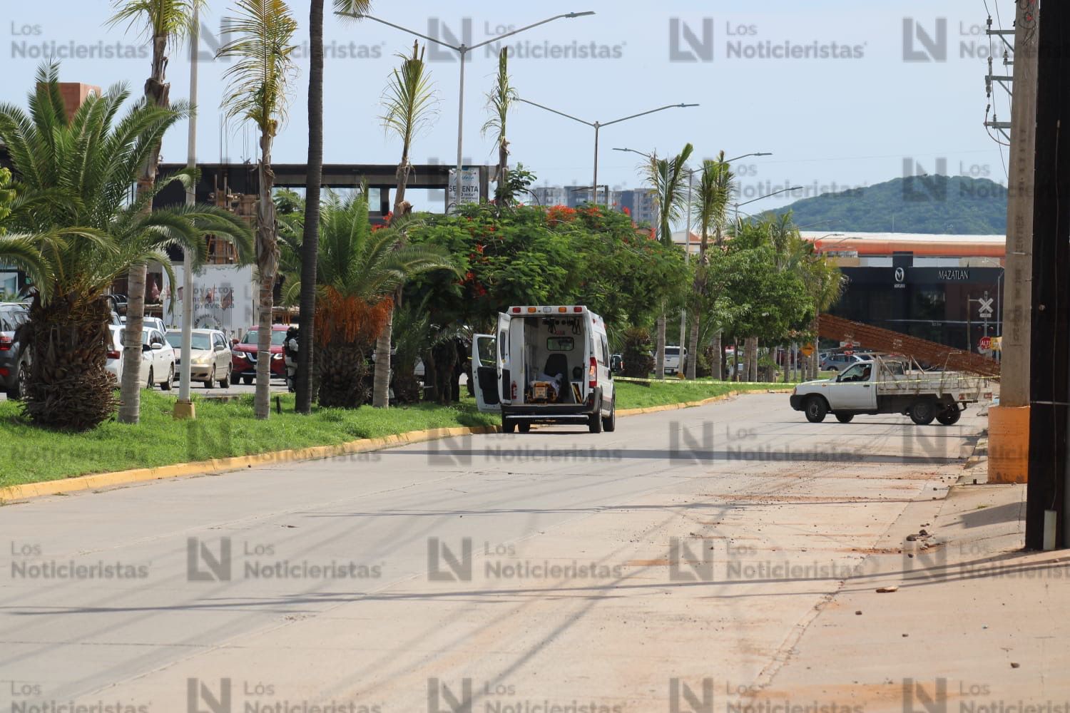 Ambulancia Issste interceptada en Mazatlán