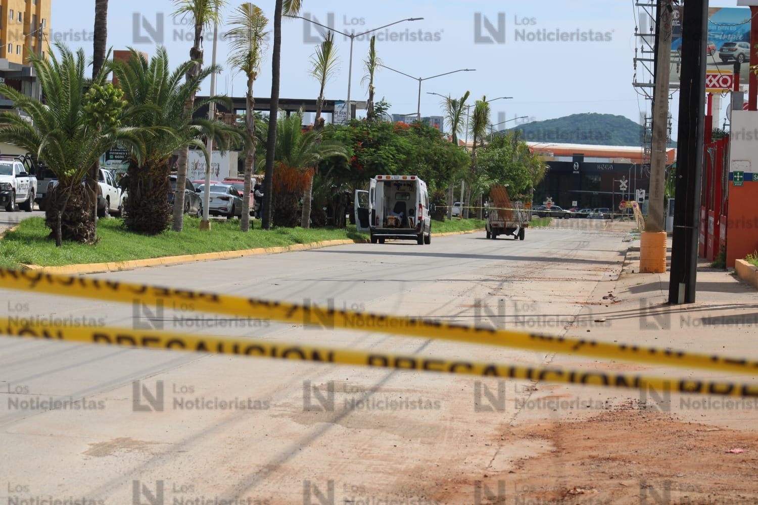 Ambulancia Issste interceptada en Mazatlán
