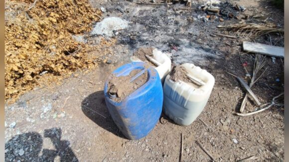 Militares destruyen 5 áreas de concentración de sustancias químicas en Culiacán y Badiraguato