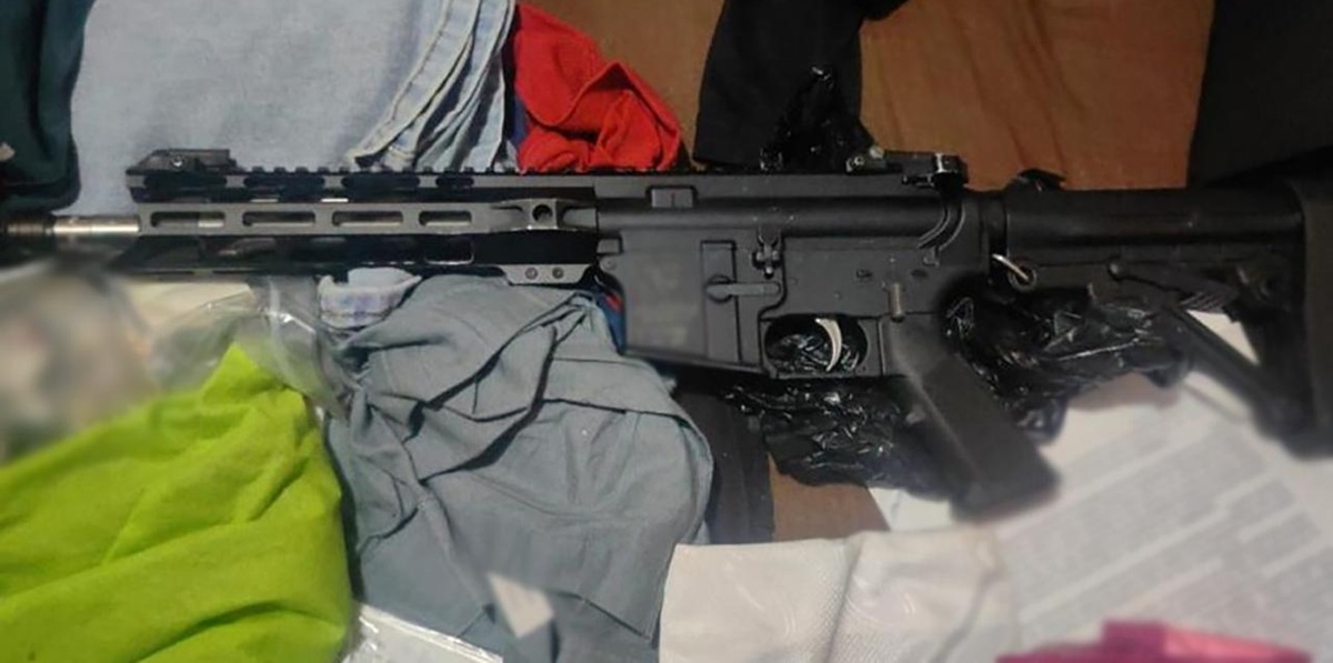 Arma asegurada en Puebla