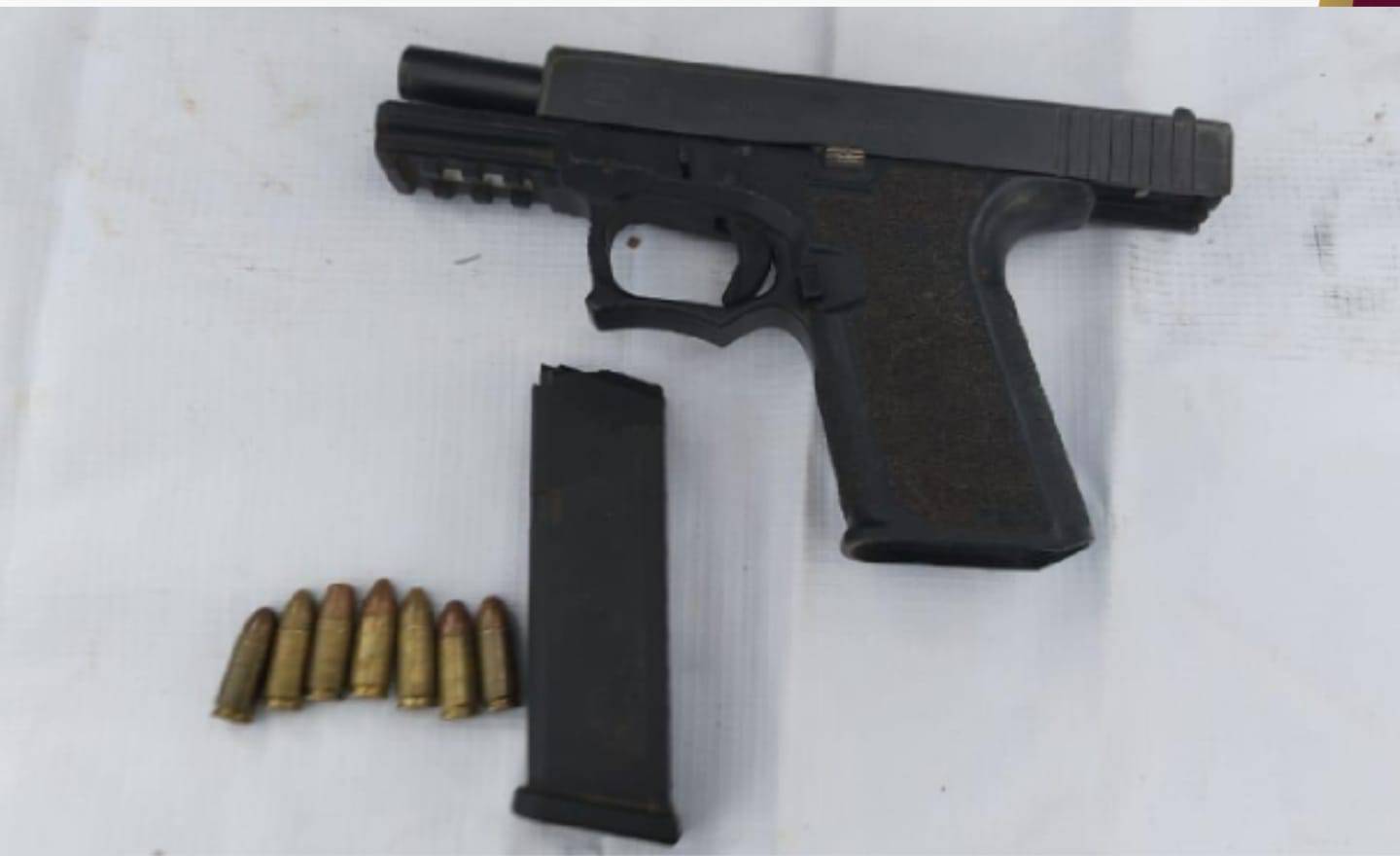 arma decomisada en cosala