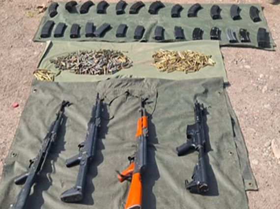 armas aseguradas en operativo en culiacan
