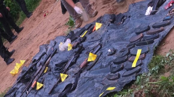 Ocho muertos y armamento asegurado tras enfrentamiento en Concordia, Sinaloa
