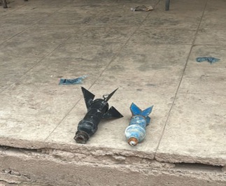 Aseguran arsenal en Escuinapa