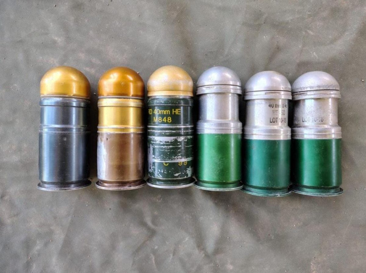 granadas 40 mm