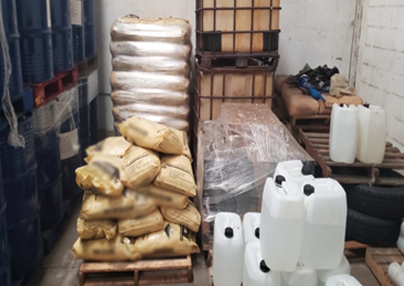 Aseguran bodegas para la elaboración de droga en Culiacán