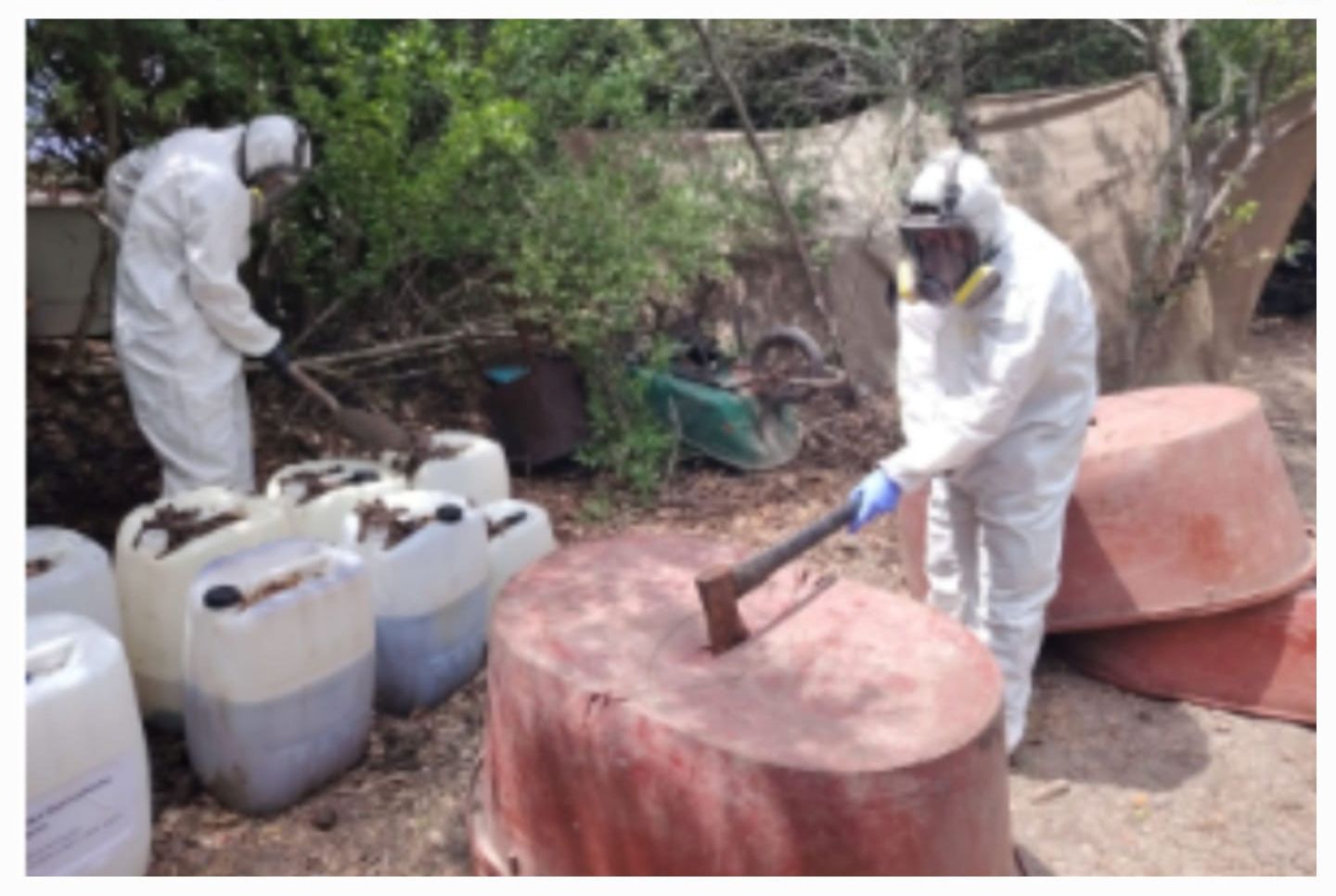 Aseguran narcolaboratorio en Culiacán