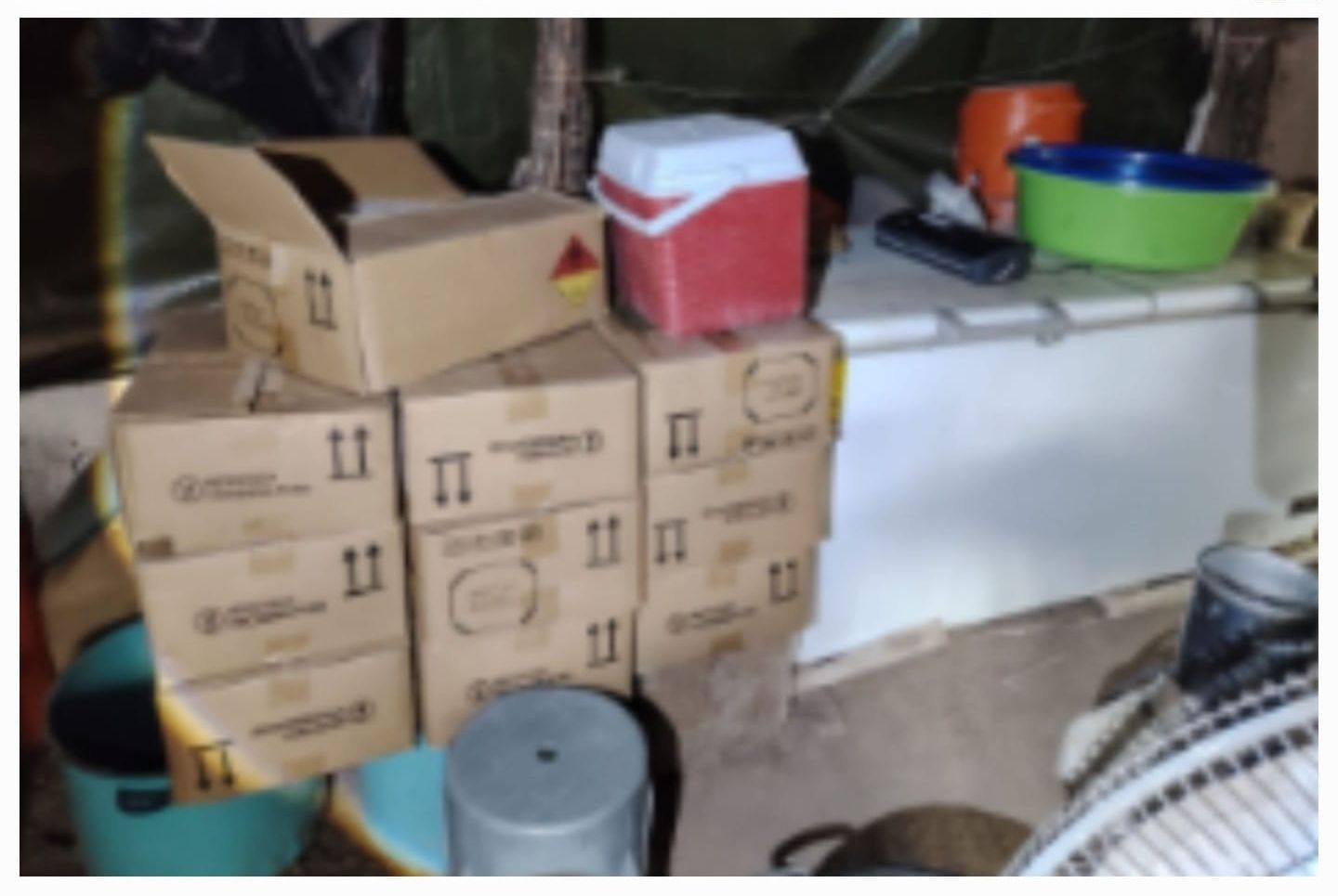 Aseguran narcolaboratorio en Culiacán