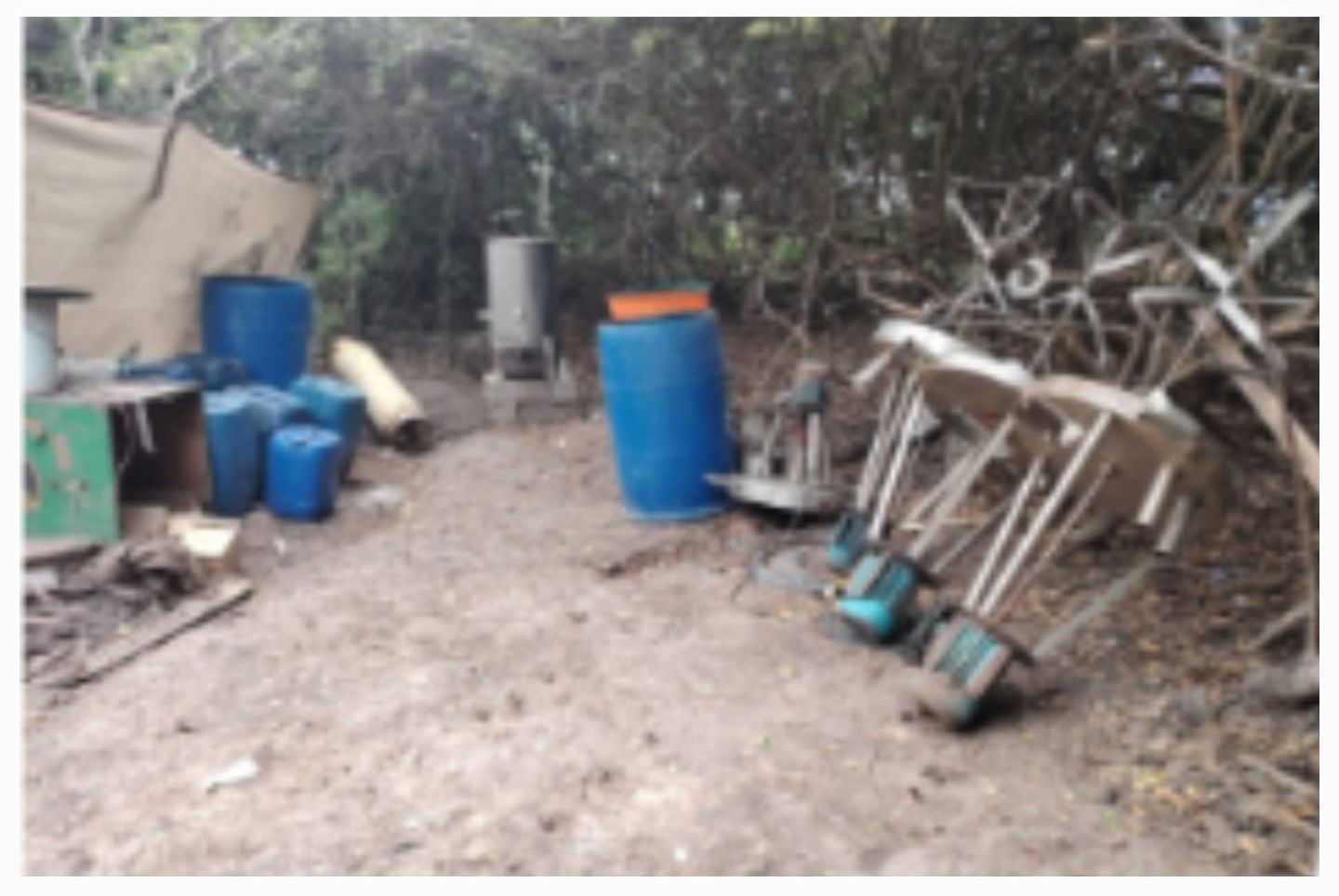 Aseguran narcolaboratorio en Culiacán