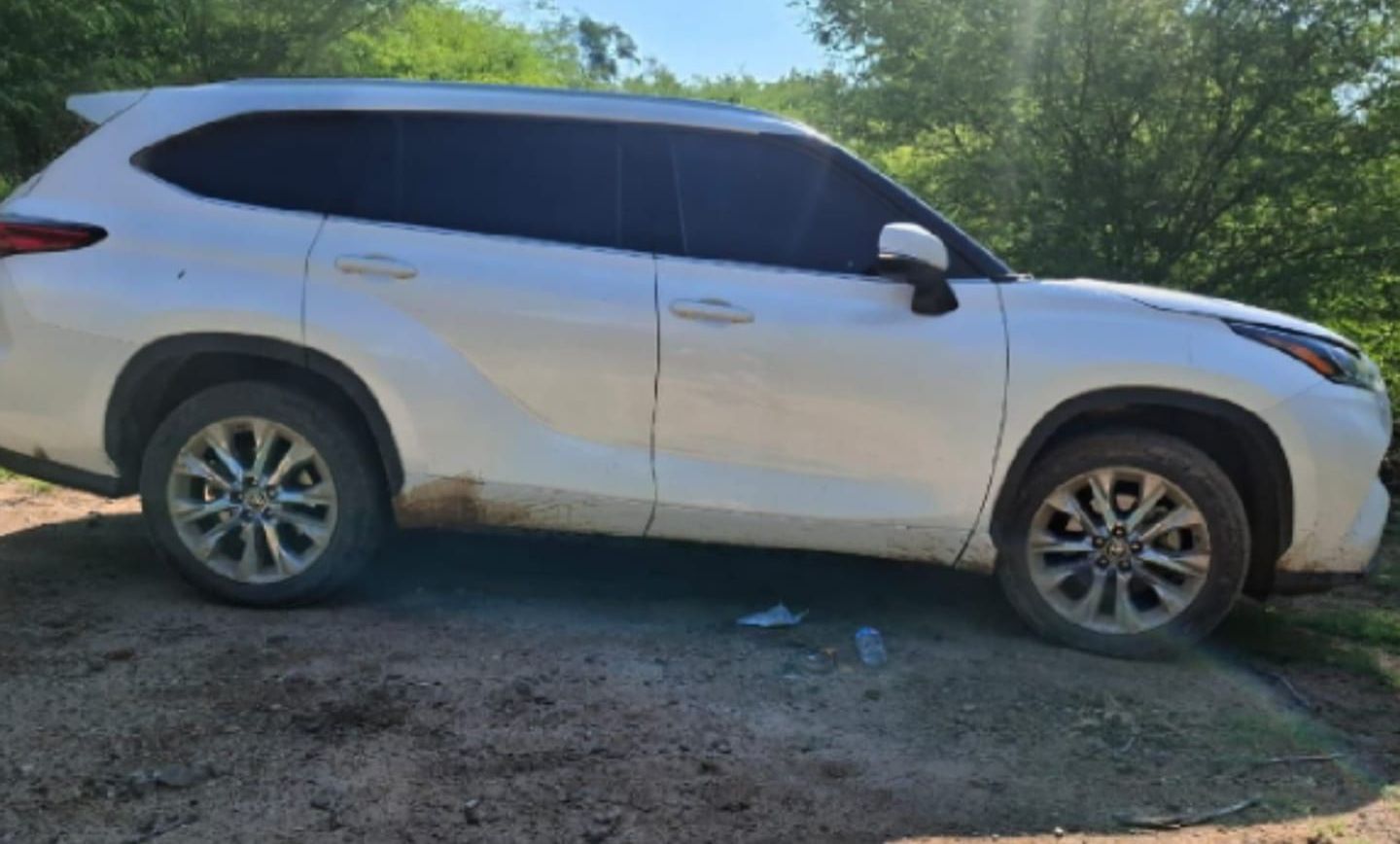 Vehículo asegurado en Culiacán