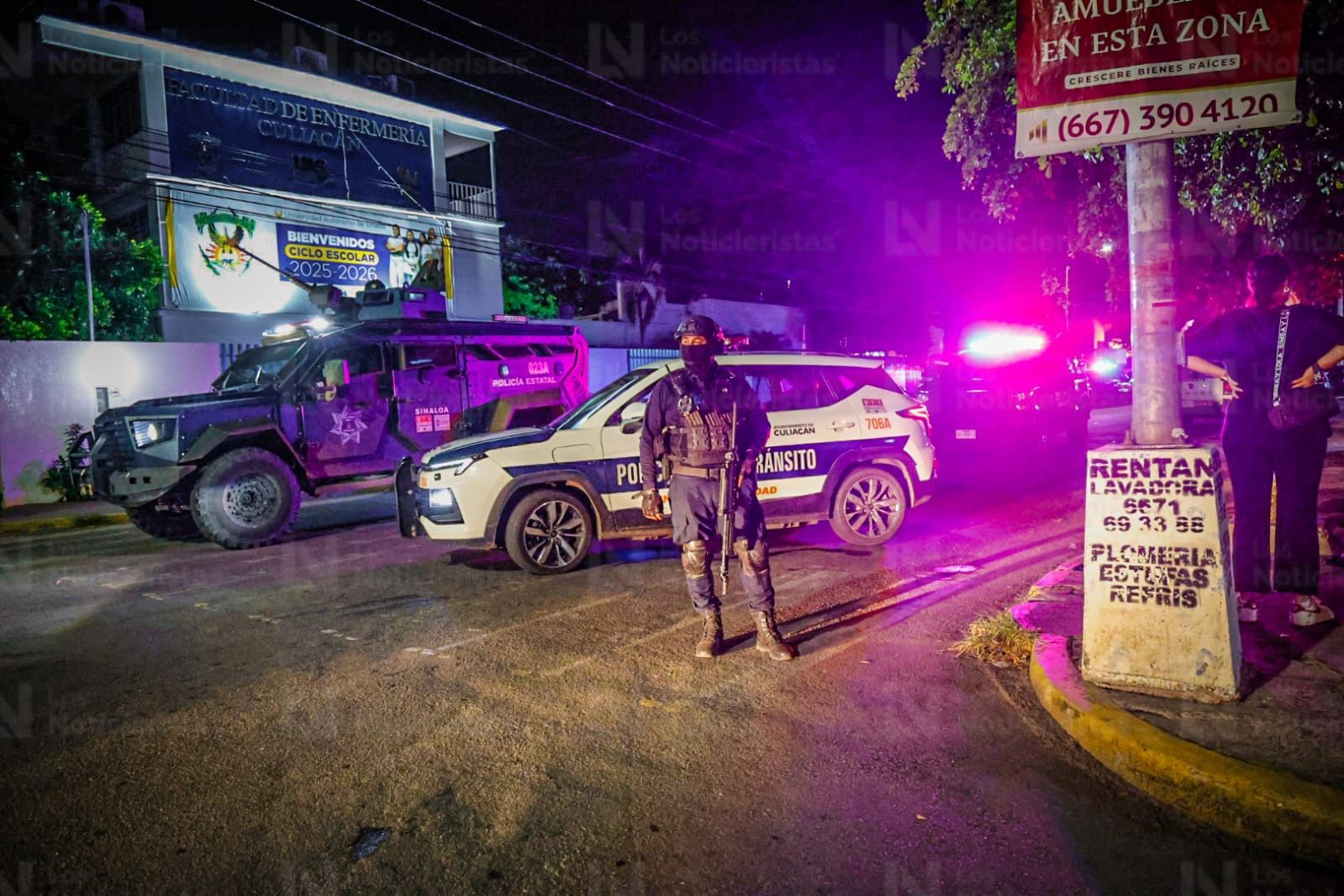 Ataque a balazos en el Hospital Civil de Culiacán