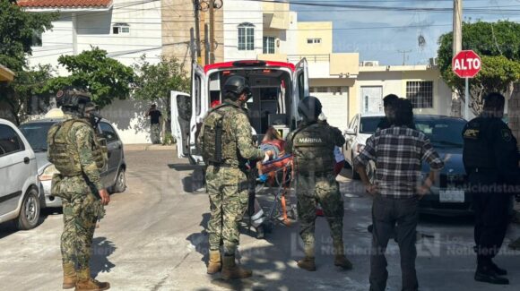 Atentado a balazos en una vivienda deja un menor y un adulto heridos en el sector Bachigualato de Culiacán