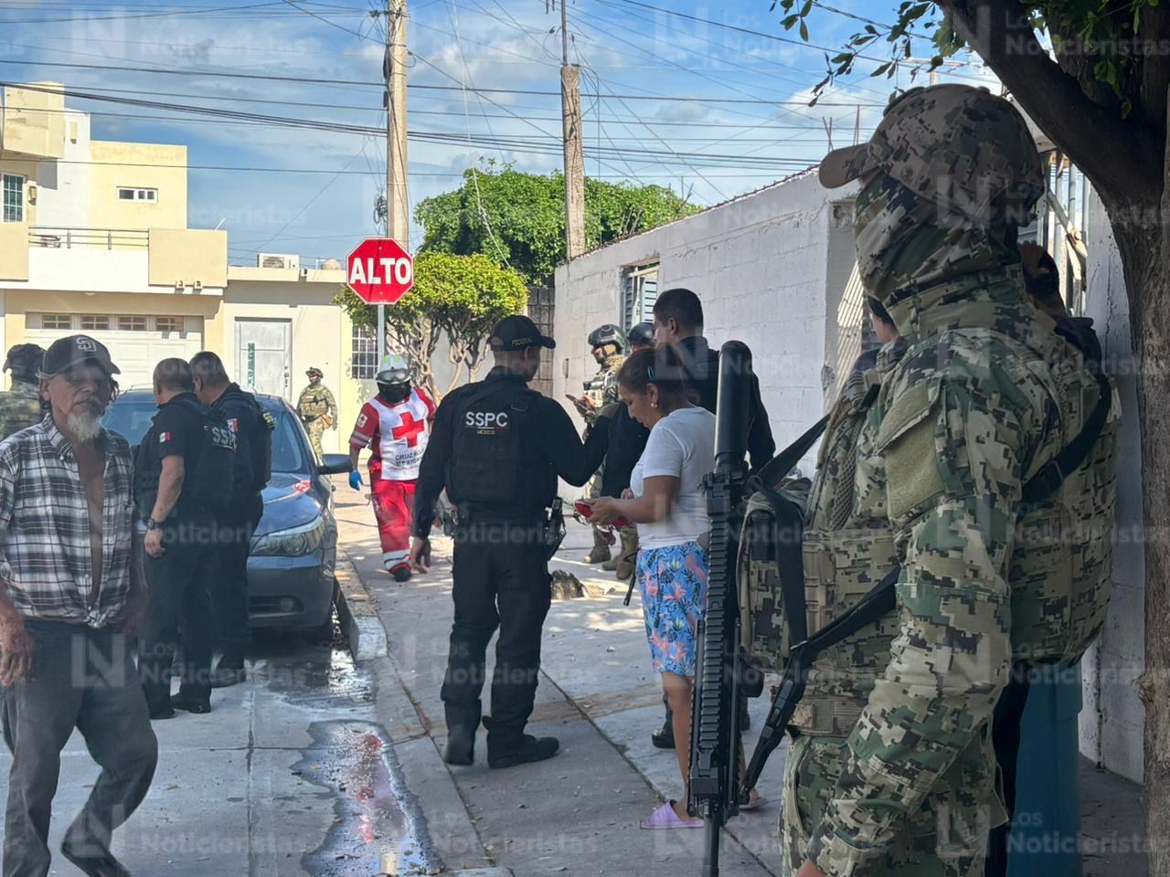 Atentado en sector Bachihualato, Culiacán