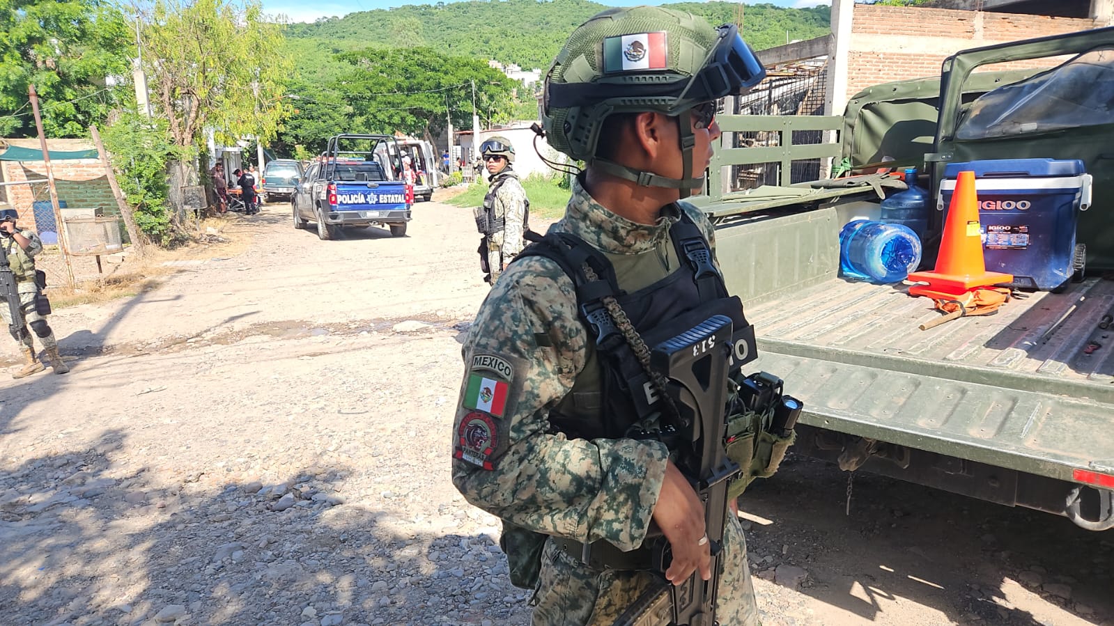 atentado en las coloradas, culiacan