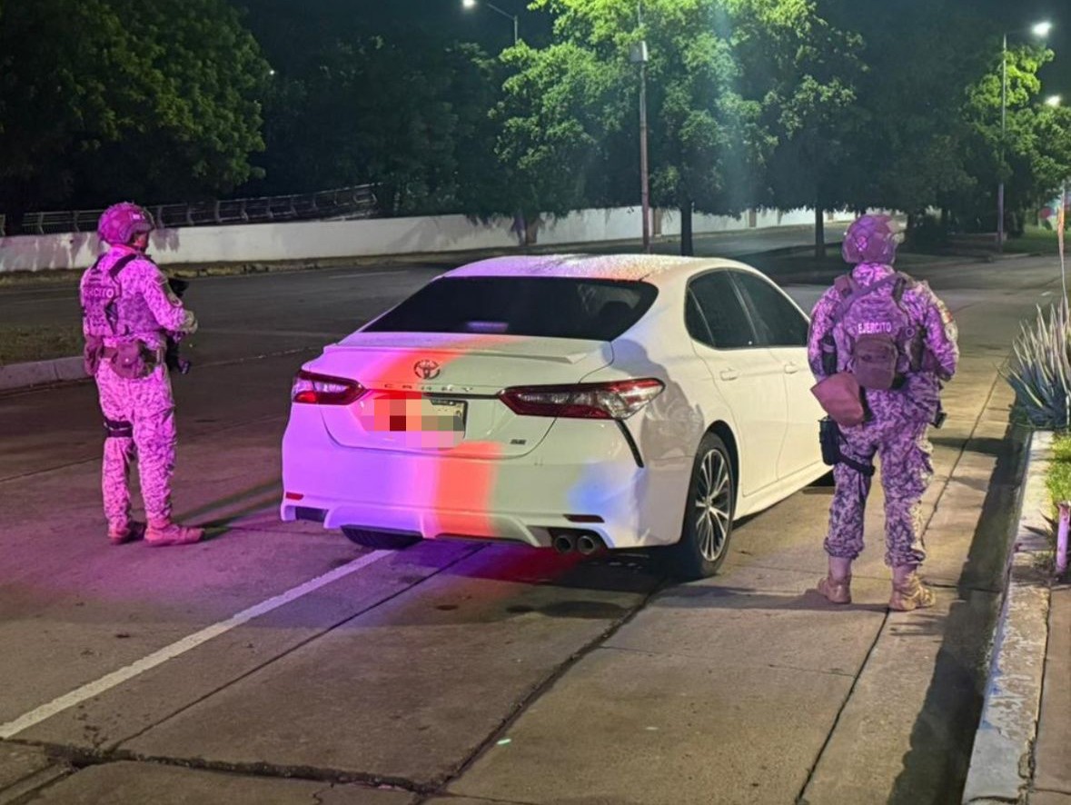 Auto recuperado en Culiacán