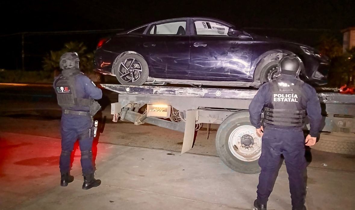 auto robado en angostura