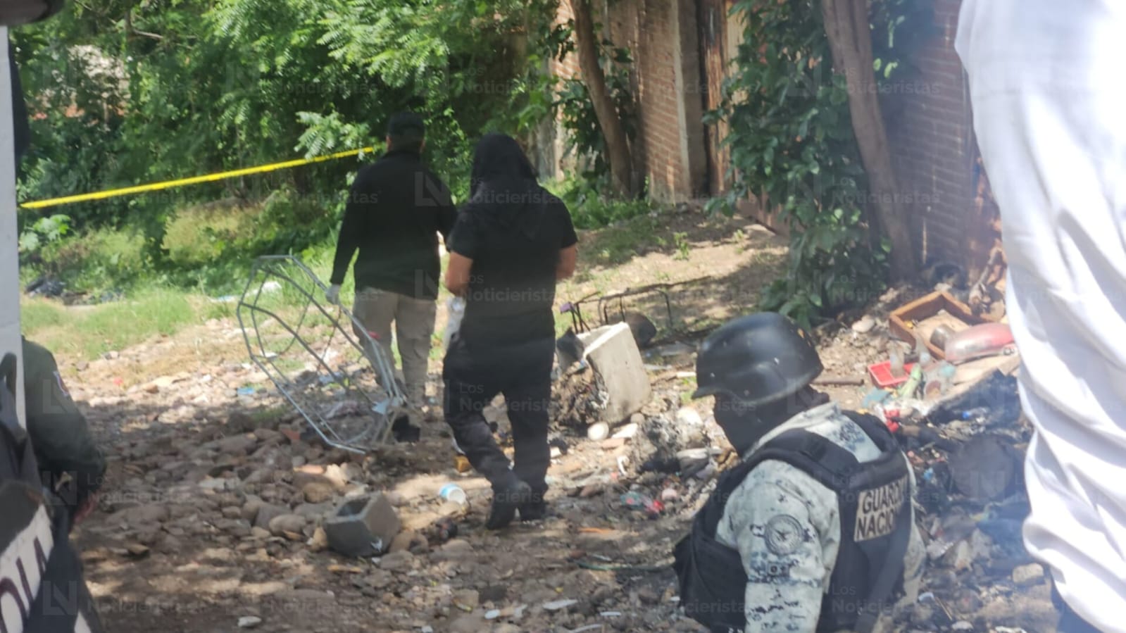 autoridades realizaron los peritajes correspondientes al caso