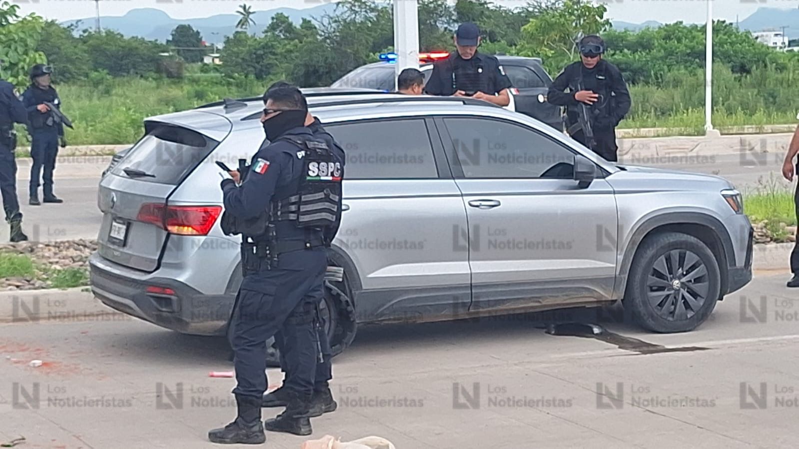 Aseguran una camioneta tras balacer al norte de Culiacán