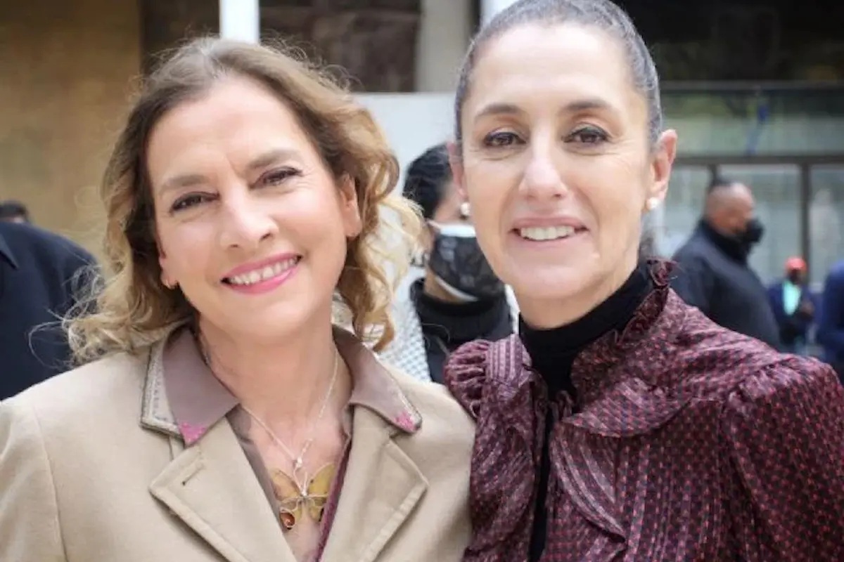 Beatriz Gutiérrez Müller y Claudia Sheinbaum