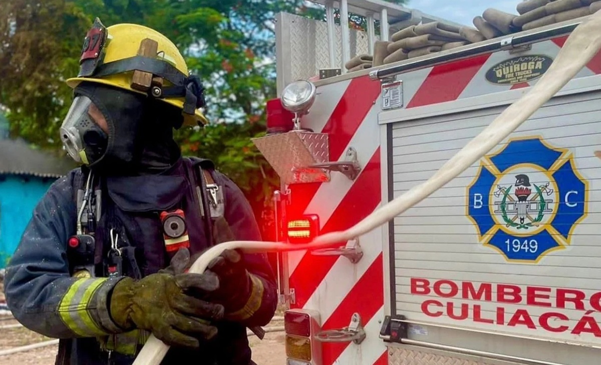 Bombero de Culiacán