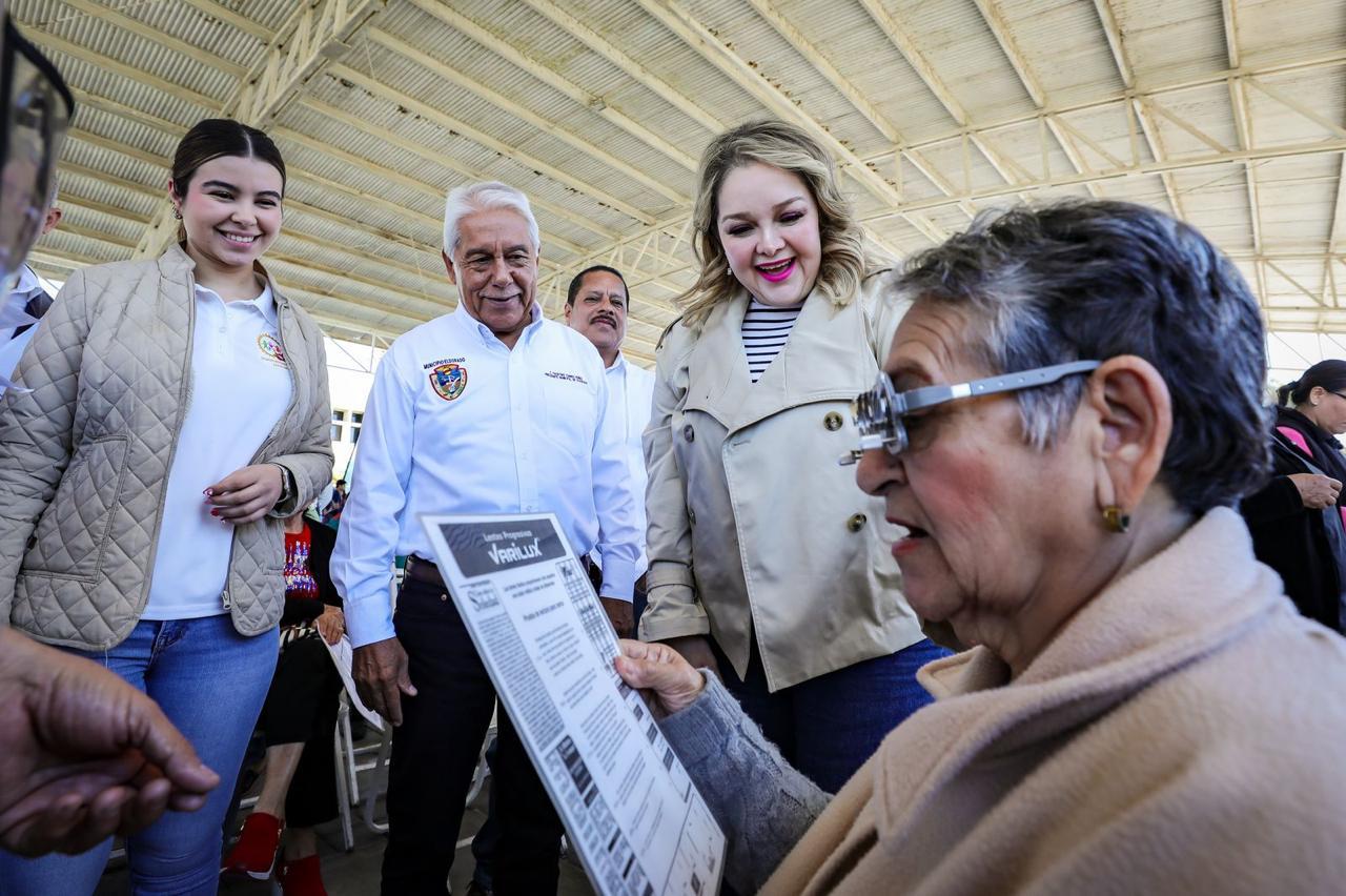 Eneyda Rocha Ruiz en las Brigada del Bienestar de DIF Sinaloa