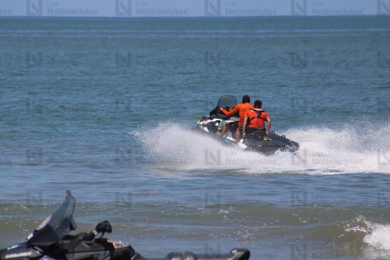 Buscan a joven desaparecido en playa de Mazatlán
